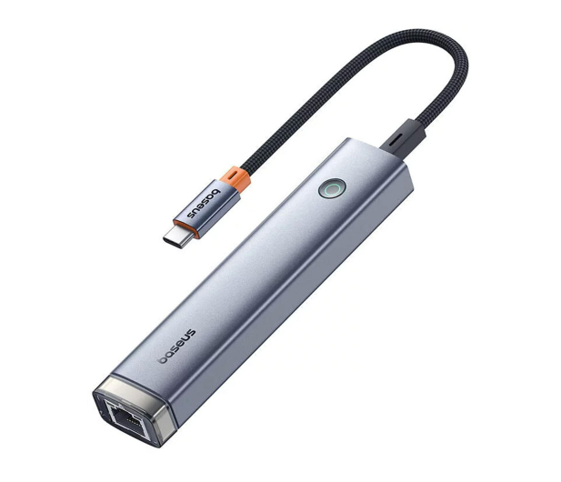 Baseus UltraJoy Series 5-Port HUB AIR Space Grey - 1306377 - zdjęcie 2